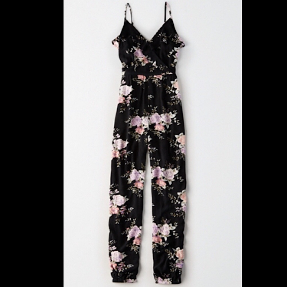 AEO Floral Jumpsuit LP